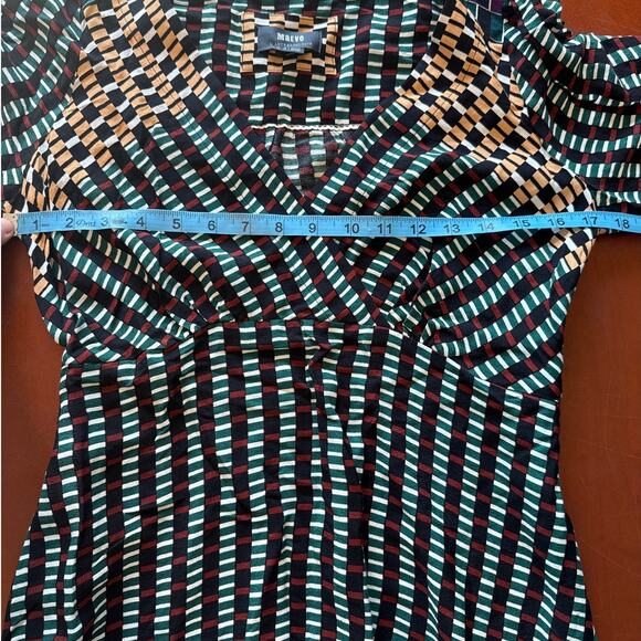 Maeve Gianni Tunic Dress US 6 Geometric Print Boho Anthropologie - Picture 6 of 8